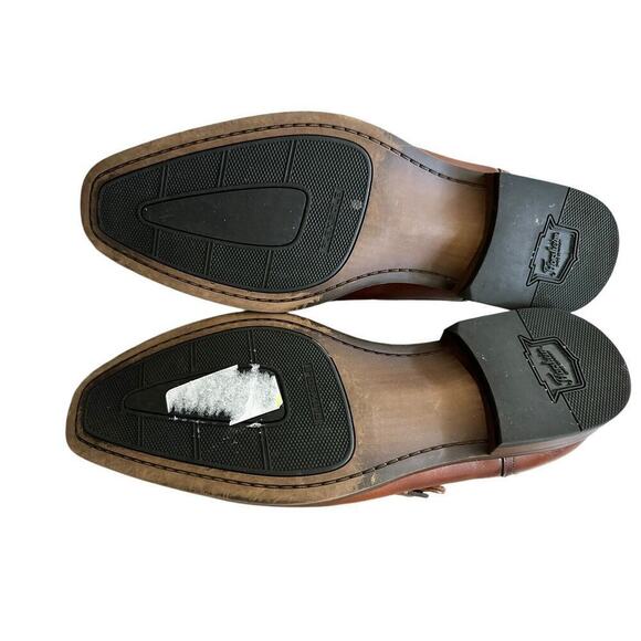 MAGNANNI ‘MARCO’ MENS BROWN CUERO CALF SKIN LEATHER SIZE 9.5M $399 main image 8